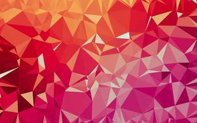 Obraz premium Abstract low poly background, geometry triangle