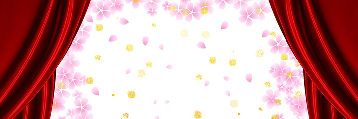 春　さくら　バナー