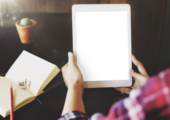 Mockup Copy Space Blank Screen Concept