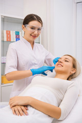 Fototapeta premium beauty facial injections