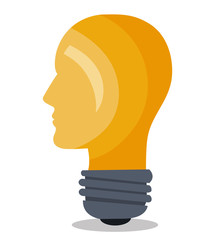 bulb light idea icon