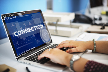 Computer Network Internet Connection Digital Concept