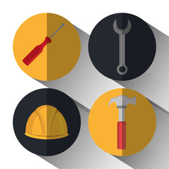 construction tools devices icon