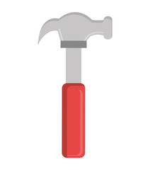 hammer construction tool device icon