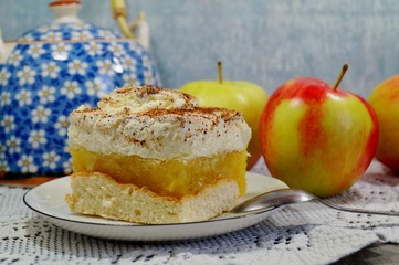 delicious apple cake - apple pie dough

