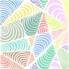 Abstract black and white seamless pattern.