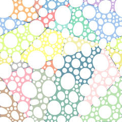 Seamless abstract hand-drawn pattern like stone shape.