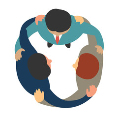Business teamwork corporate