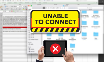 connect Unavailable Unable Connect Notification