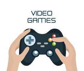 video game control isolated icon