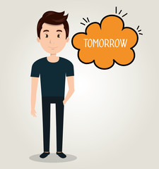 people talking speech communication vector illustration design