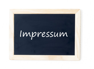 Fototapeta premium Impressum