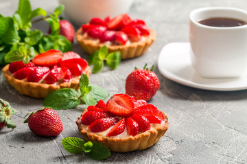 Fresh homemade berrie tarts