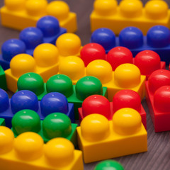 details of construction toy. Background