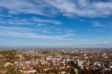 Fototapeta na wymiar Plovdiv scenic view