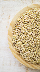 Organic uncooked pearl barley