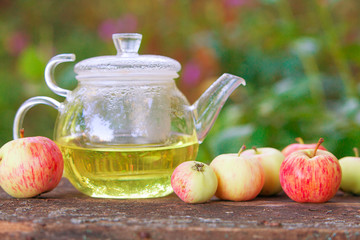 green tea in beautiful cup