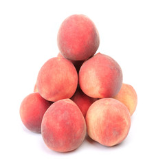 Eleven ripe peaches