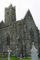 Fototapeta premium Abbey ruins, Quin, Ireland