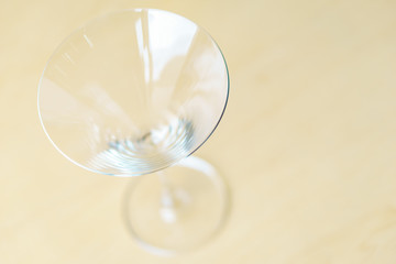 Cocktail glass decoration
