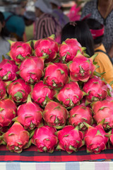 Soft focused of dragon fruit.