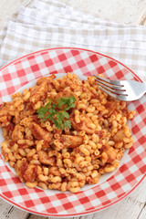 coquillettes au poulet 29082016