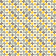 Ethnic boho seamless pattern with decorative flowers. Print. Cloth design, wallpaper.