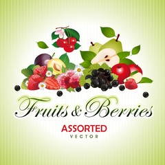 Fruits & Berries. Assorted