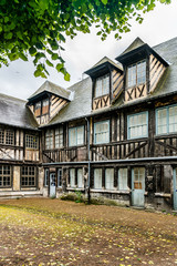 Naklejka premium Ossuary of Saint-Maclou (Aitre Saint-Maclou), Rouen, France.