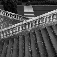 Ancient baroque staircase