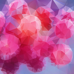 Abstract geometric colorful background