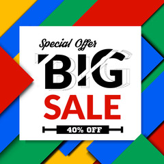 Big sale design