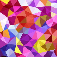 Polygonal triangles background