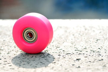details of skateboard wheels