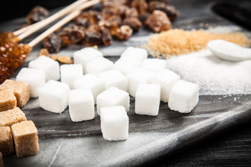 DIfferent types of sugar