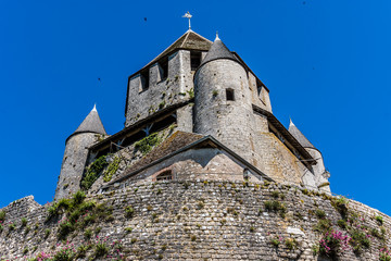 Fototapeta na wymiar Cesar tower (1181) - landmark and emblem of Provins. France.