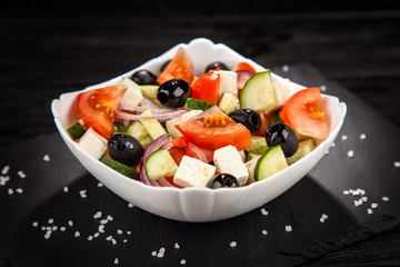 Delicious greek salad