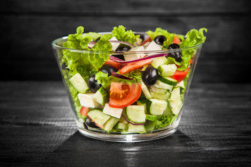 Delicious greek salad