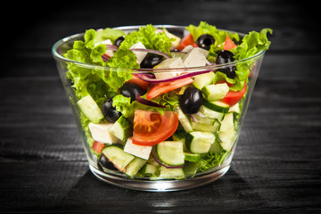 Delicious greek salad
