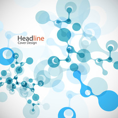 Vector network background