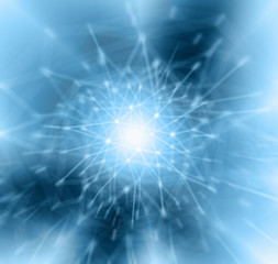 Best Internet Concept of global business.Technological background. Rays symbols Wi-Fi, of the Internet, television, mobile and satellite communications