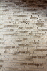 Background of light brick wall