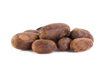 Nutmeg isolated on white background