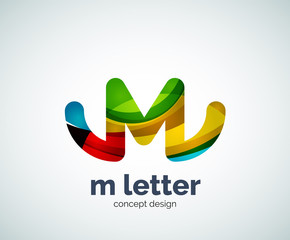 Letter m logo