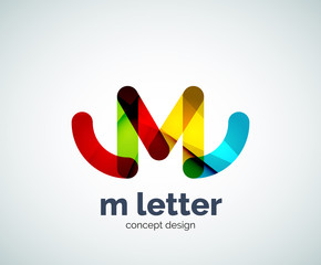 Fototapeta premium Letter m logo