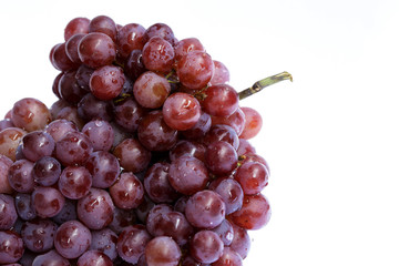 A bunch of grapes