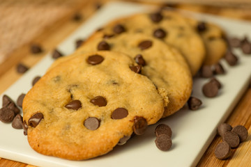 Vegan Chocolate Chips Cookies