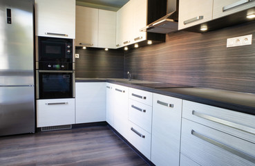 Modern kitchen unit