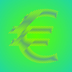 Abstract euro