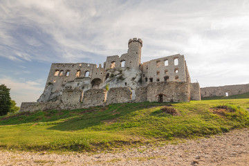 Fototapeta na wymiar Ruiny zamku w Ogrodzieńcu / Jura krakowsko-częstochowska / Polska